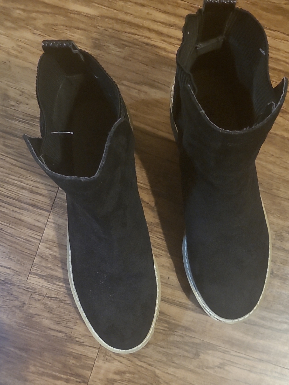 HEY GIRL BY CORKYS women's basic boots in Black Suede 9